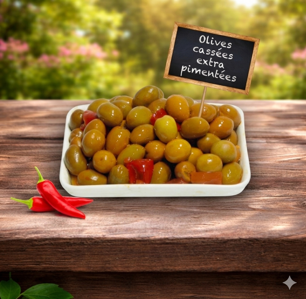 Olives extra pimente